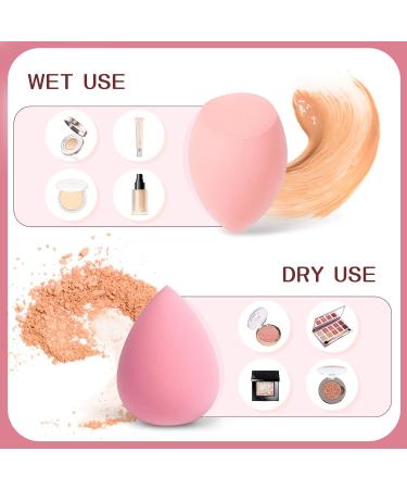 Buy Aiqinu 6-Piece Makeup Sponge Set | Beauty Blender for Liquid Foundation & Powder | Best Cosmetics Tool for Flawless Makeup - Buy Online on GoSupps.com