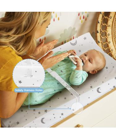 Shop Beeroad 2 Pack Bassinet Covers | 100% Cotton Fitted Sheets for Baby Mattresses (81x46x15cm) - Perfect for Strollers & Cribs - Buy Online on GoSupps.com