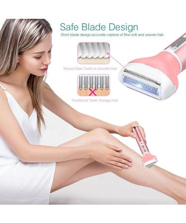 Ulapithi 4-in-1 Hair Removal for Women | Electric Bikini Trimmer for Face Armpits Arms & Nose - Buy Online on GoSupps.com