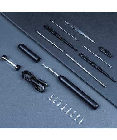 1080P Otoscope Camera Ear Wax Removal Tool for iOS & Android Black - Buy Online on GoSupps.com