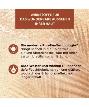 Eveline Cosmetics Express Self Tanning Foam for the Body - Achieve a Natural Year-Round Glow with Aloe Water & Vitamin E 150 ml - Buy Online on GoSupps.com