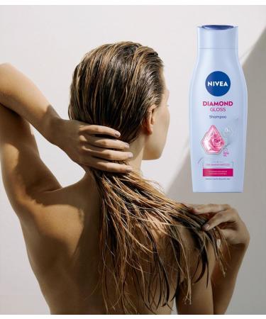 NIVEA Diamond Gloss Shampoo 400 ml - Buy Online on GoSupps.com