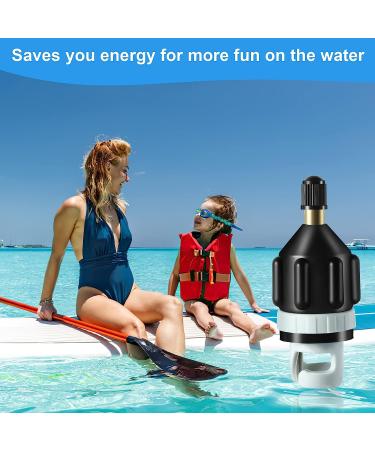 Inflatable Boat SUP Pump Adapter Set - Premium Conventional Air Adapter for Quick Inflation - Ideal for Paddleboard, Kayak & More - Buy Online on GoSupps.com
