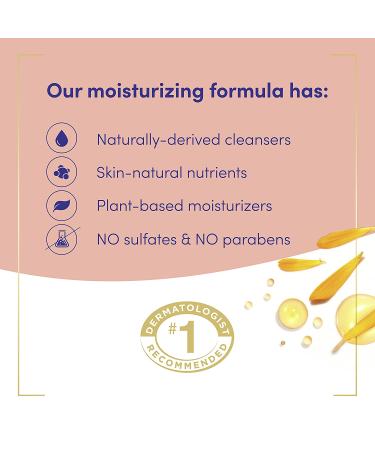Dove Calendula-Infused Body Wash for Sensitive Skin | Hydrating & Sulfate-Free | 22 oz (Pack of 4) - Buy Online on GoSupps.com