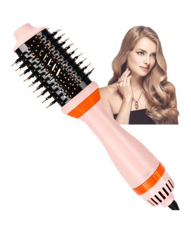 One-step Volume Enhancing Negative Ion Blow Dryer Brush and Styling Hot Air Brush Easy Professional Hair Styling for Women Small