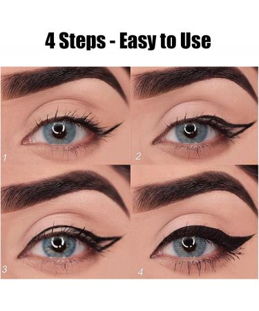 Ayky Long Wear Gel Eyeliner Natural Black Eyeliner Cream Waterproof Natural Black Eyeliner Cream Waterproof Durability for Women Girls (Black) - Buy Online on GoSupps.com