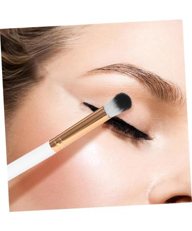 OHPHCALL 10pcs Makeup Brush Eye for Makeup Small Eyeshadow Brush Eye Brush for Eyeshadow White Wooden Handle - Buy Online on GoSupps.com