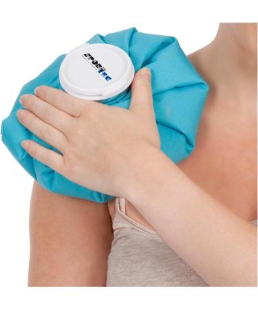 Ice Bag & Heating Pad - 1000ml Turquoise Cooling & Hot Water Bottle for Therapy - Buy Online on GoSupps.com