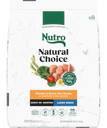NUTRO Natural Choice Adult Large Breed Dry Dog Food & NUTRO Natural Choice Adult Wet Dog Food Cuts in Gravy Grain Free Small Adult + Dog Food 12x100g Chicken 13.61 kg (Pack of 1) - Buy Online on GoSupps.com