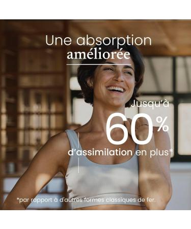 FER Bisglycinate Pur 14 mg | Compl ment Alimentaire Anti-Fatigue | Fer Brevet Ferrochel Haute Absorption | Cure de 3 Mois sans Troubles Digestifs | 90 G lules V g tales | Made in France | Terravita - Buy Online on GoSupps.com