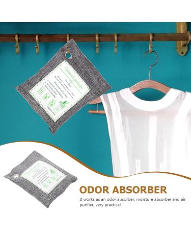 Fomiyes 3-Piece Charcoal Air Purification Bag Set - Natural Odor Absorber for Cars Shoes & Pet Areas - Buy Online on GoSupps.com
