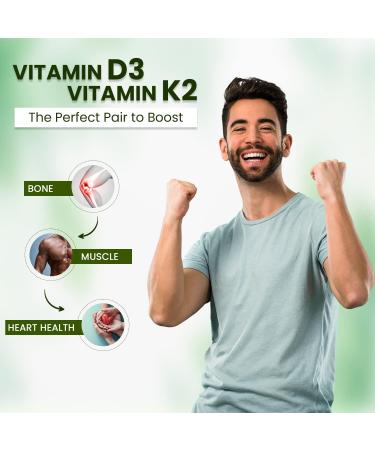 Himalayan Organics Vitamin D3 600 IU + Vitamin K2 as Mk7 | Supports Stronger Immunity Bone & Heart Health (120 Veg Tablets) - Buy Online on GoSupps.com