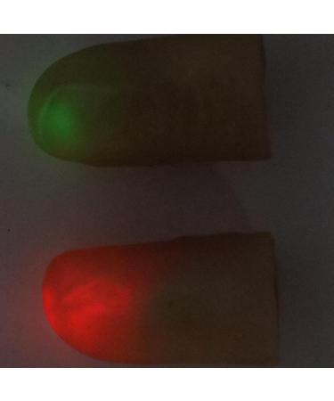 LED Finger Lamps Easy to Use Simulation Design Thumb Lamp Vivid PVC for Halloween (Colorful) - Buy Online on GoSupps.com