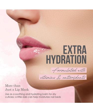 Manna Kadar Beauty Lip Bliss Mask 10g - Hydrating & Nourishing Lip Treatment for Soft Smooth Lips | No More Chapped Lips | Daily Use & Cuticle Care - Buy Online on GoSupps.com