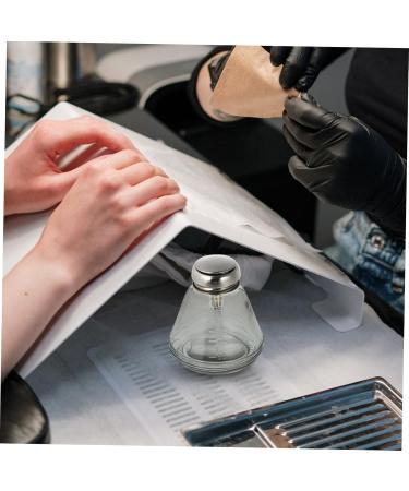 minkissy Nail liquid dispenser Cleaning Solution Bottle Empty Bottle Liquid Bottle Liquid Holder Liquid Container Manicure Bottle nail Glass Stainless Steel - Buy Online on GoSupps.com