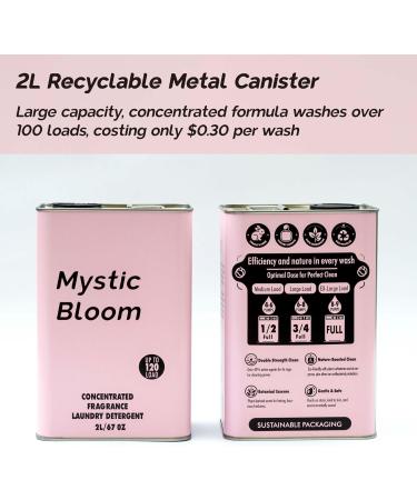 Buy Mystic Bloom High Efficiency Liquid Laundry Detergent | Eco-Friendly Concentrated Sensitive Skin Friendly | Noble Charm Pine Forest Bliss - Four Luxury Scents - Buy Online on GoSupps.com