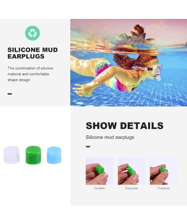 Buy Milisten 24 Pairs Silicone Earplugs - Reusable Swimming Sleeping Snoring and Shooting Ear Plugs for Travel & Water Protection - Buy Online on GoSupps.com