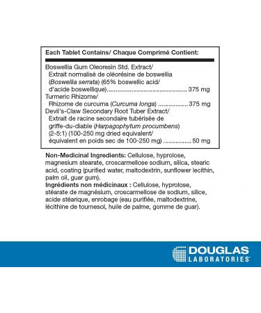 Douglas Laboratories Infla-Guard | Used in Herbal Medicine as an Anti-Inflammatory for Joint Pain* | 60 Tablets - Buy Online on GoSupps.com