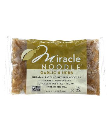 Miracle Noodle Garlic & Herb Shirataki Pasta 7 oz (198 g)