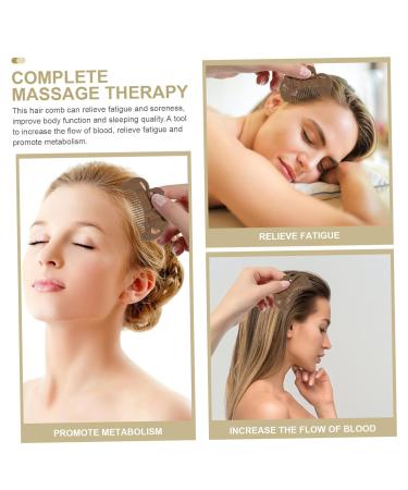 Beaupretty Green Sandalwood Combs for Men - Wooden Hairdressing Tools | 2-Pack - Buy Online on GoSupps.com