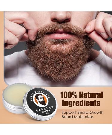 Beard Growth Kit - Derma Roller, Oil, Balm, Comb, Ebook, Bag - Men's Beard Grooming Set - Buy Online on GoSupps.com