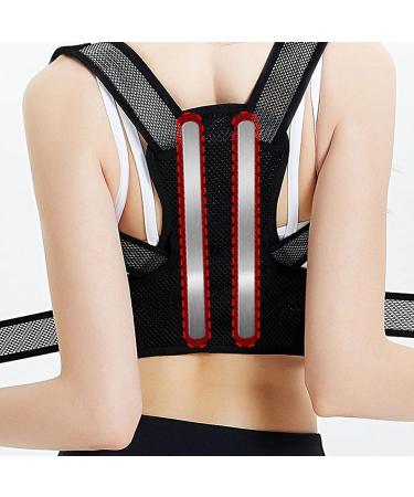 AABTOY Back Humpback Correction Belt Improve Incorrect Posture Adjustable Easy to Wear Breathable Back Support for Shoulder Relaxation L - Buy Online on GoSupps.com