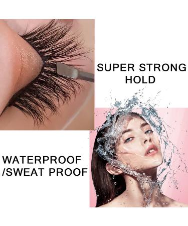 Waterproof Black Eyelash Glue | Super Strong Hold Adhesive for Sensitive Eyes | 0.18oz - Buy Online on GoSupps.com