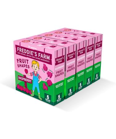Freddie's Farm - Fruit Shapes (Raspberry 25 x 20g bags) - Buy Online on GoSupps.com