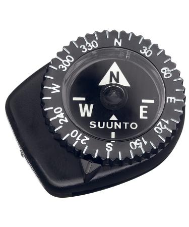 SUUNTO Clipper Compass, Micro Compass Attaches to Strap, Sleeve or Map Edge Nh Compass