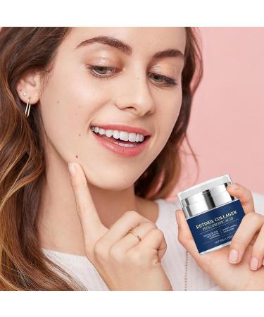 Moisturizing Cream | 50g Deep Moisturizing Brightening Face Cream | Oil-Free Skincare Products for Dry Oily and Sensitive Skin | Daily Use Morning Night Shower Travel Winter Home All Seasons - Buy Online on GoSupps.com