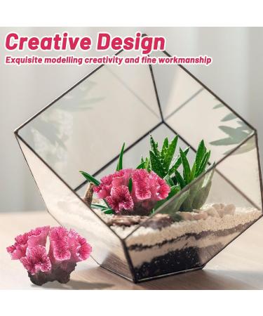 Artificial Coral Ornaments | LTHhermelk Pink Aquarium Decoration for Fish Pools & Landscapes - Buy Online on GoSupps.com