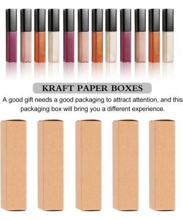 Exceart 50 Handmade Paper Lipstick Holder Boxes | Bulk Lipstick Packaging & Essential Oil Wrapping - Buy Online on GoSupps.com