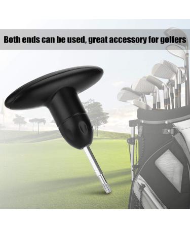 Yosoo Health Golf Driver Tool | Replace Golf Shoe Spikes | Black Driver Key & Wrench for Wave Adapter - Buy Online on GoSupps.com