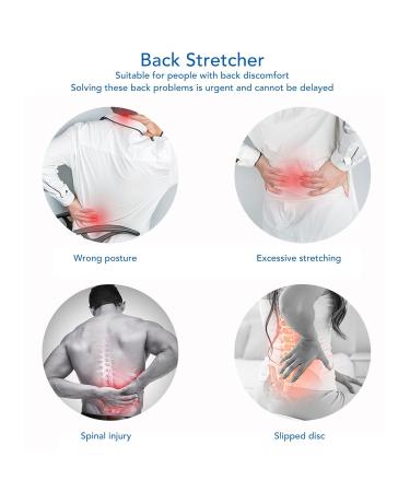 Back Stretcher with Adjustable Shoulder Strap - Spinal Decompression Device for Enhanced Flexibility at Home (L) | International Shipping Available - Buy Online on GoSupps.com