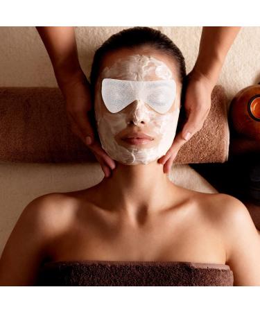 Healeved 75 Sheets Eye Mask Warm Compress Eye Patches Dry Eyes Blackout Eye Cover Papers Lip Films Warm Eye Compress Stye Eye Drops Light and Thin Invisible Sticker Non-woven Fabric White - Buy Online on GoSupps.com