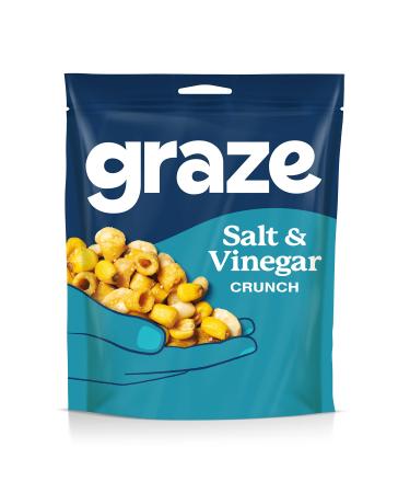 Graze Vegan Salt&Vinegar Mixed Sharing Snacks 100g Salted 100.00 g (Pack of 1)