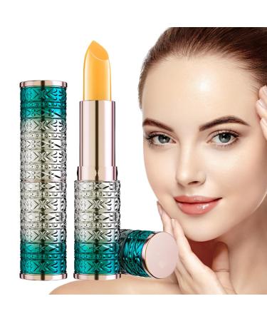 Duqulle Color-changing lip gloss non-sticky shimmering lip balm for long-lasting fullness women's cosmetics for home work dates travel shopping.