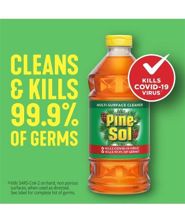 Buy Pine-Sol Multi Surface Cleaners - Original Pine & Lemon Scent | 88 oz Household Cleaner for Floors Kitchen & Bathroom - Fast International Shipping - Buy Online on GoSupps.com