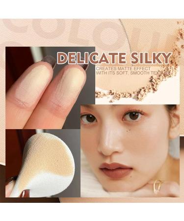 Gagk Matte Perfections Pressed Powder Setting Pressed Powder Oil Control Face Pressed Powder Waterproof Long Lasting Finishing Powder Lightweight Face Makeup(Mix) - Buy Online on GoSupps.com