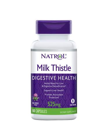 Natrol Milk Thistle  525 mg 60 Capsules