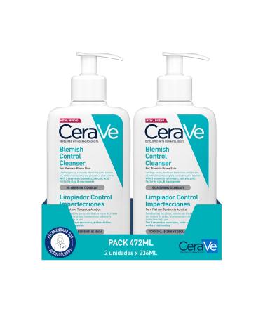 CeraVe Gel nettoyant anti-imperfections 236 ml pour les peaux tendance acn et grasse r duit l'acn les points noirs et am liore les pores traitement gel l'acide salicylique