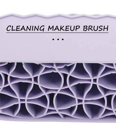 Ipetboom Makeup Brush Cleaning Bowl - 3 in 1 Silicone Mat & Drying Holder for Art & Cosmetic Brushes - Buy Online on GoSupps.com