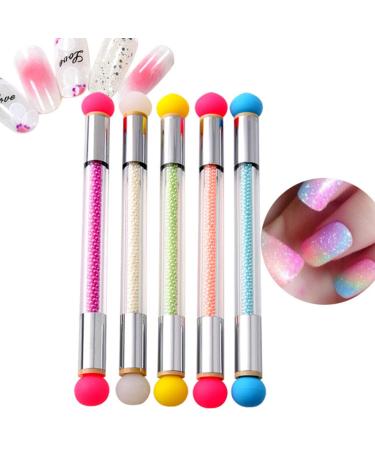 5 Pieces Nail Art Tools Set | Professional Removable Smudge Pens for DIY Manicure - Buy Online on GoSupps.com