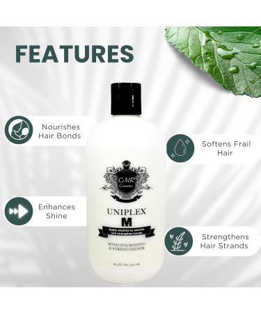 Uniplex M Bond Nourisher & Strengthener | Shine Enhancer & Frizz Control for All Hair Types - Deep Repair & Vitality Boost - Buy Online on GoSupps.com