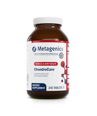 Metagenics ChondroCare - Joint Support with Glucosamine Chondroitin & MSM - Supports Mobility Cartilage & Knee Comfort - Antioxidant Mineral Complex - Gluten-Free - cGMP Certified - 240 Tablets