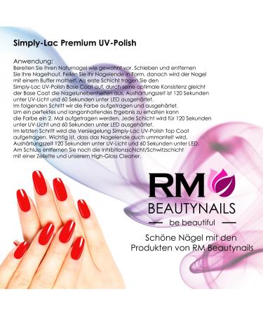 Simply-Lac UV Polish No. 13 - Navy Blue Marine Gel Nail Polish 10ml | RM Beautynails - International Shipping Available - Buy Online on GoSupps.com