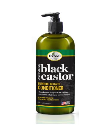 Difeel Superior Growth Jamaican Black Castor Conditioner 33.8 oz. - Sulfate Free Conditioner made with Natural Ingredients