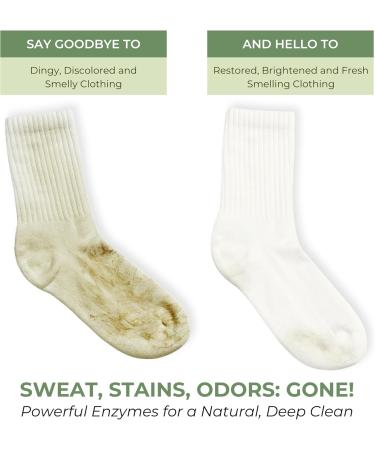 Buy Athletic Sport Active Wear Laundry Detergent - 4x Plant-Based Formula with Enzymes | Fragrance-Free Odor & Stain Remover for Optimal Performance - Buy Online on GoSupps.com