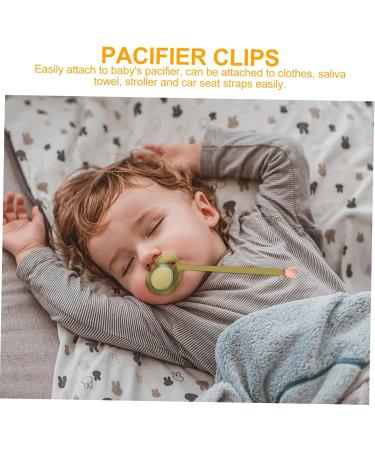 Adorainbow 10-Pack Belt Clips with Duck Beak Buckles - Baby Clothes Accessories | Durable Pacifier Clips & Strap Clamps - Buy Online on GoSupps.com