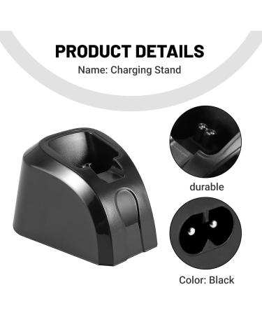 Rtauhife Professional Barber Hair Clipper Charging Stand for 8148/8504/8509/8591/81919 Cordless Trimmer Charger Base - Buy Online on GoSupps.com